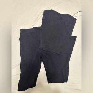 Fashion nova set - call my name ribbed pant set